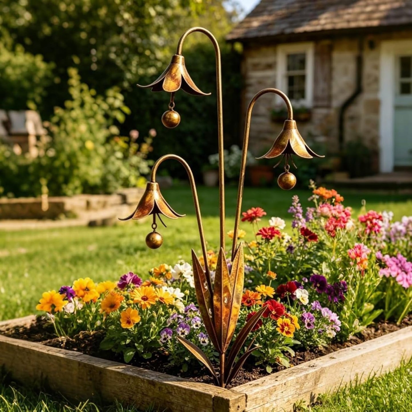 🔥Enjoy a 40% discount for a limited time🥇Handmade Bluebell Garden Wind Chime - Yard Art Decor