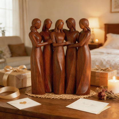 Celebrates Friendships Sisters Sculpture