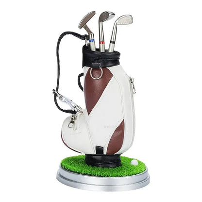 ⛳ Golf Lover's Desk Pen Holder Set – The Perfect Office Gift for Golf Fans