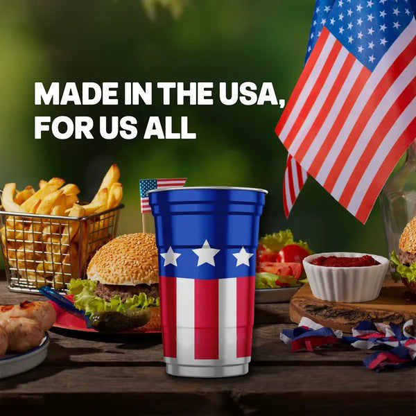 ⚡️Independence Day 50% OFF- 🦅 250th Anniversary Aluminum Party Cup — Reusable Patriotic Cups