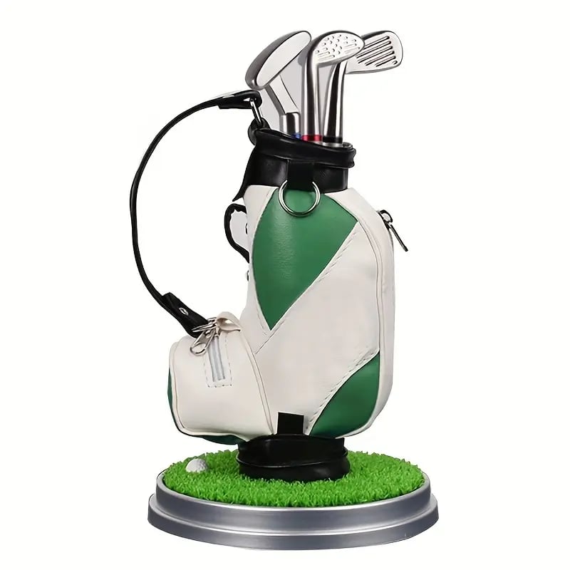 ⛳ Golf Lover's Desk Pen Holder Set – The Perfect Office Gift for Golf Fans