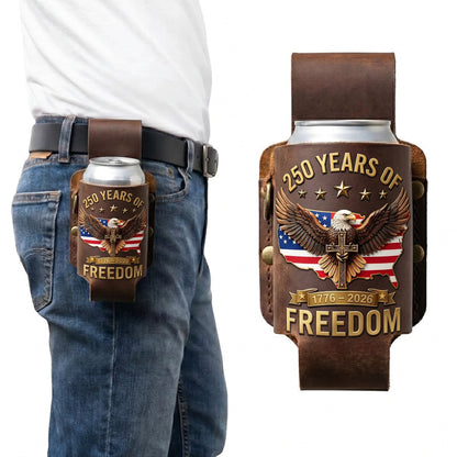 🔥Father's Day Special Offer -- Patriotic 250th Anniversary Beer Sleeve